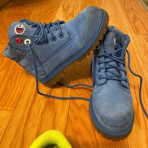 Boys 10c Champion/Timberland boots